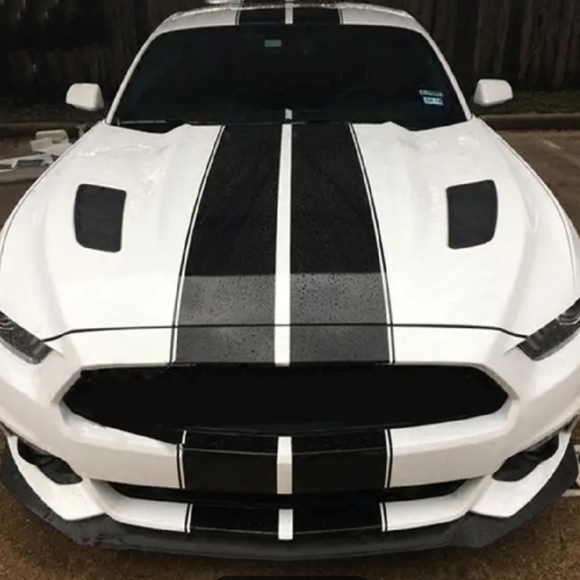 6pcs Fashion Car Stickers Parallel Line Car Stickers For Any Car - Picture 1 of 3